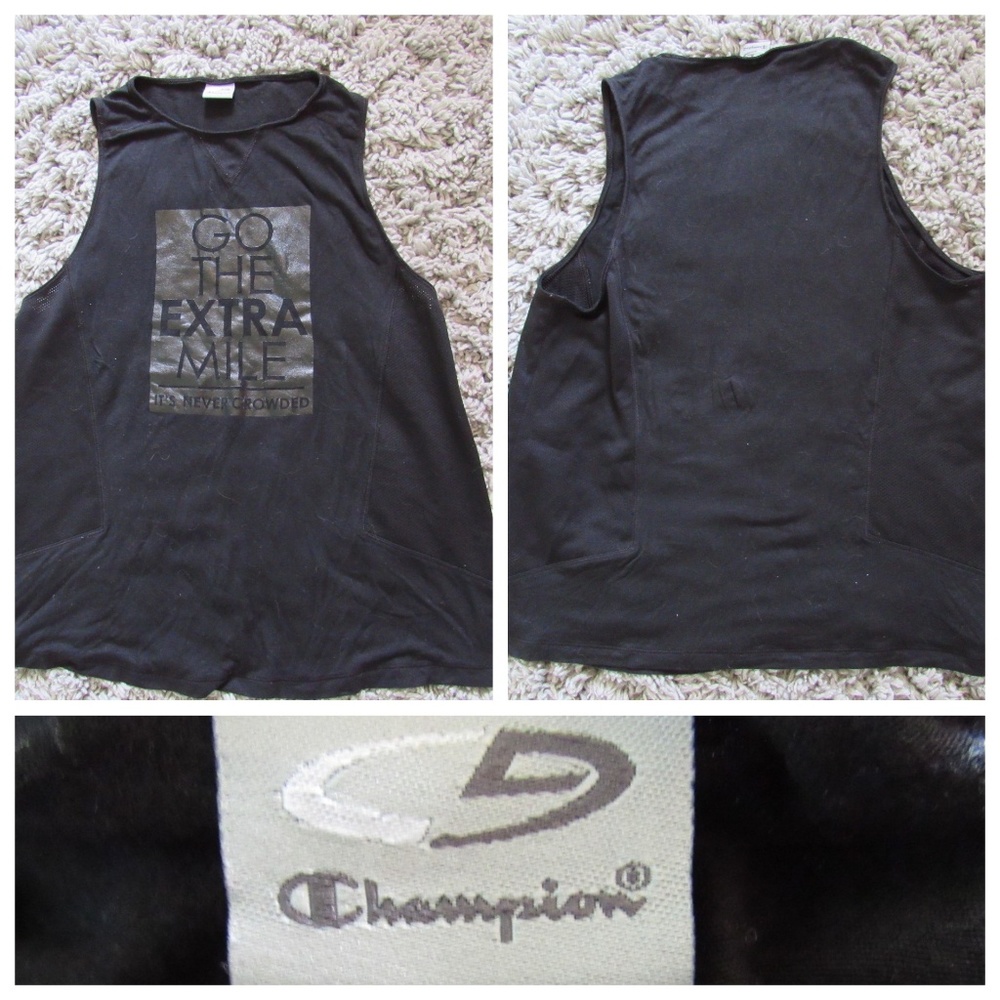 "Go the extra mile" work out tank